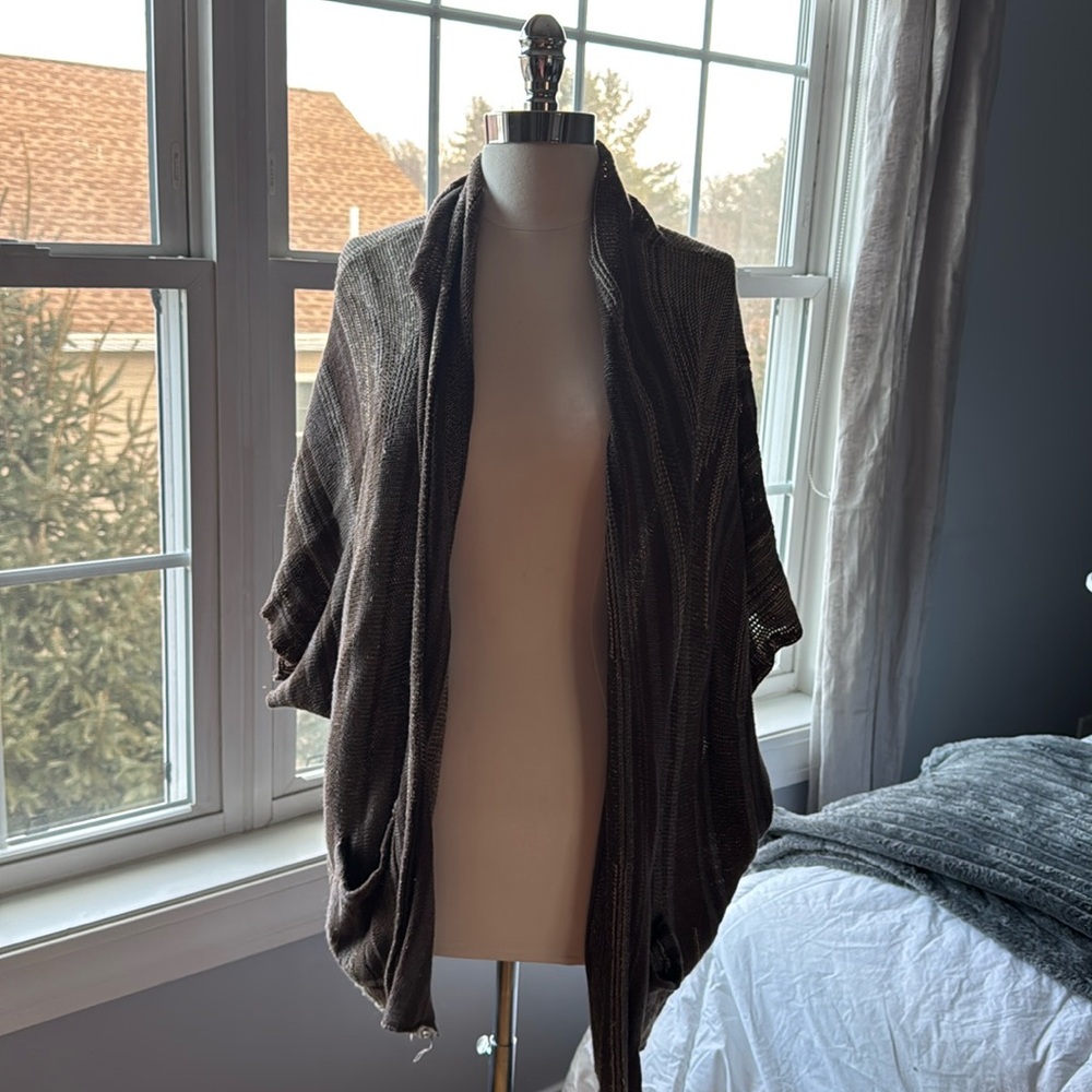 Ralph Lauren Brown Cardigan size small